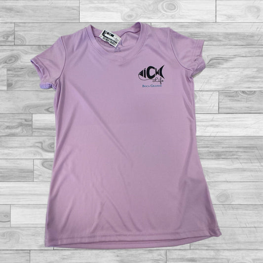 Top Short Sleeve By Clothes Mentor In Purple, Size: Xs