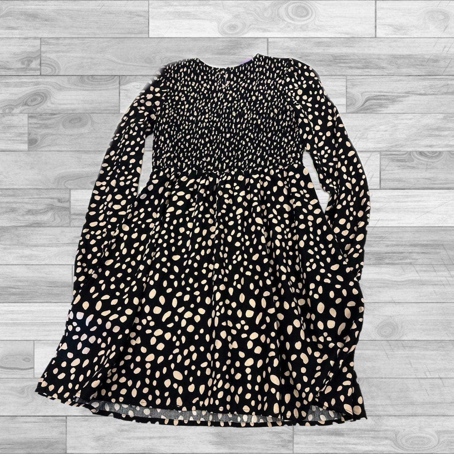 Top Long Sleeve By Mi Ami In Black & Brown, Size: M
