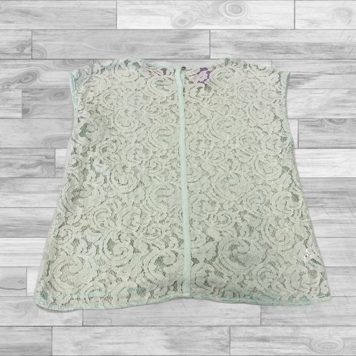 Swimwear Cover-up By Loft In Green, Size: Petite   S