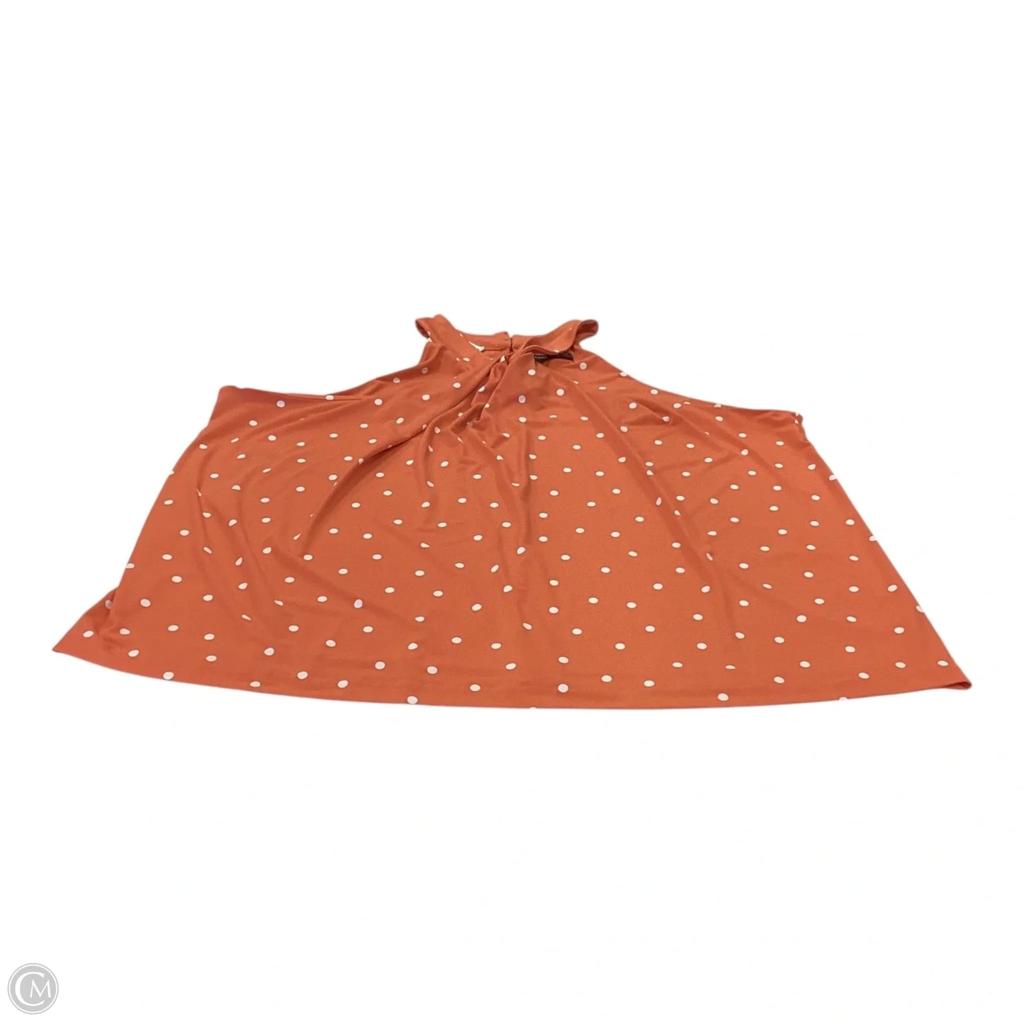 Top Sleeveless By Lane Bryant In Orange, Size: 3x