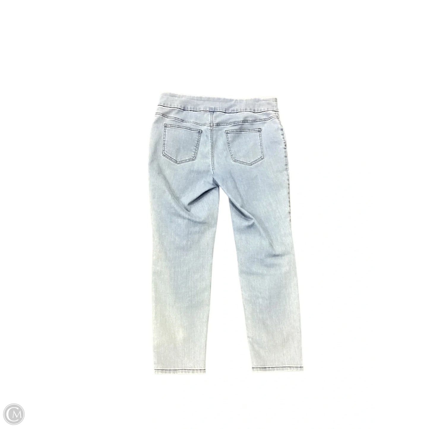 Jeans Skinny By Chicos In Blue Denim, Size: 1.5