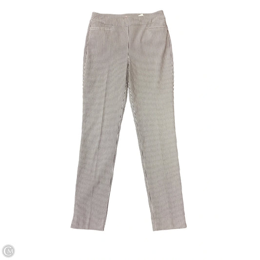 Pants Other By Chicos In Striped Pattern, Size: 0