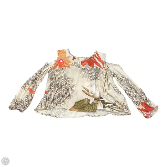 Top Long Sleeve By Chicos In Multi-colored, Size: 2