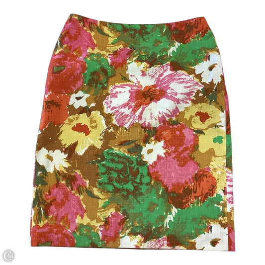 Skirt Mini & Short By Talbots In Multi-colored, Size: 4