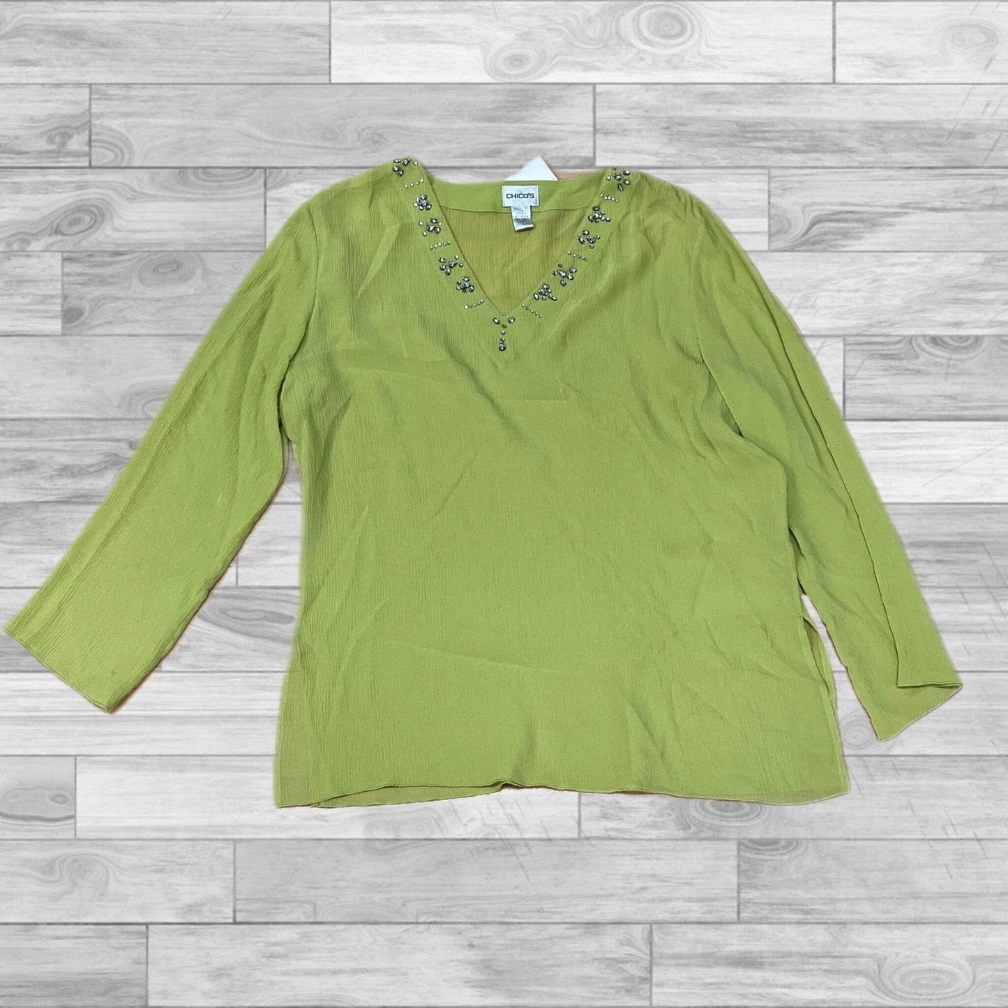 Top Long Sleeve By Chicos  Size: M