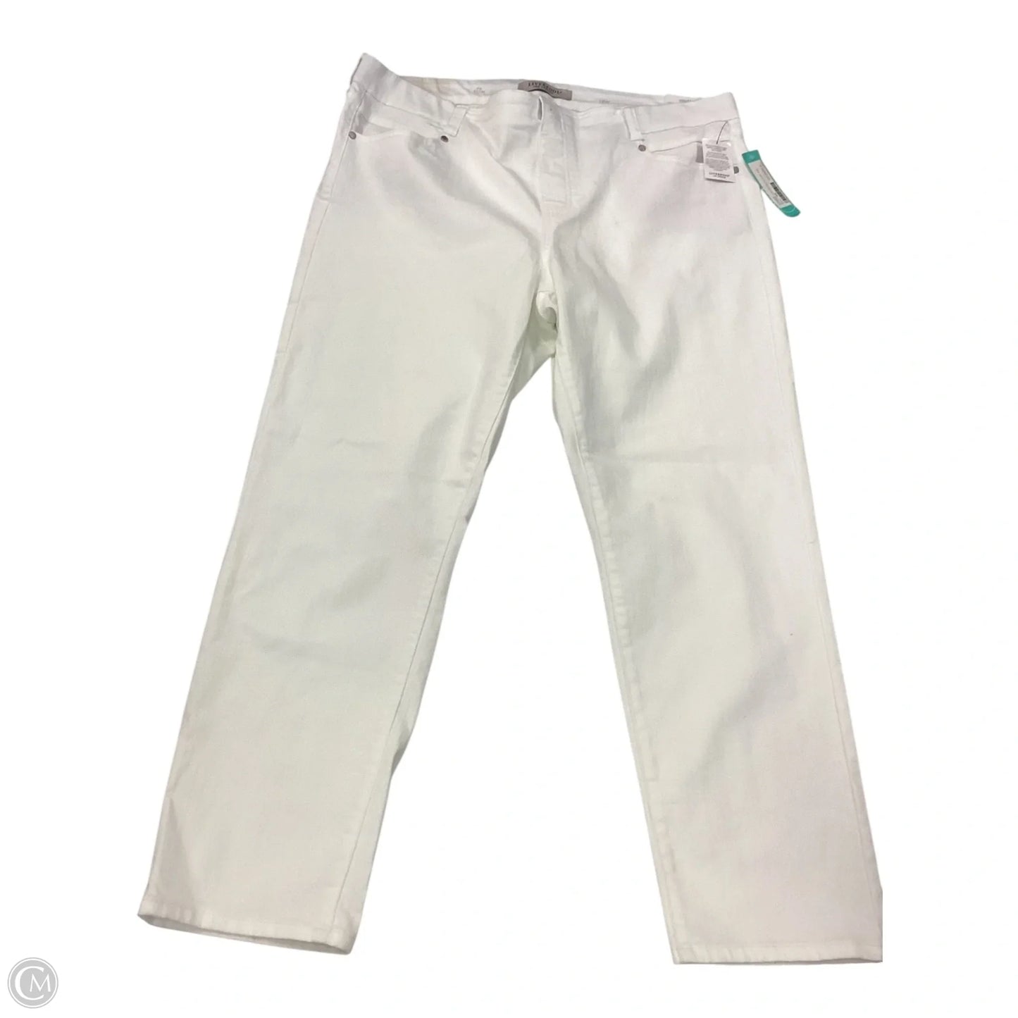 Pants Other By Liverpool In White, Size: 18