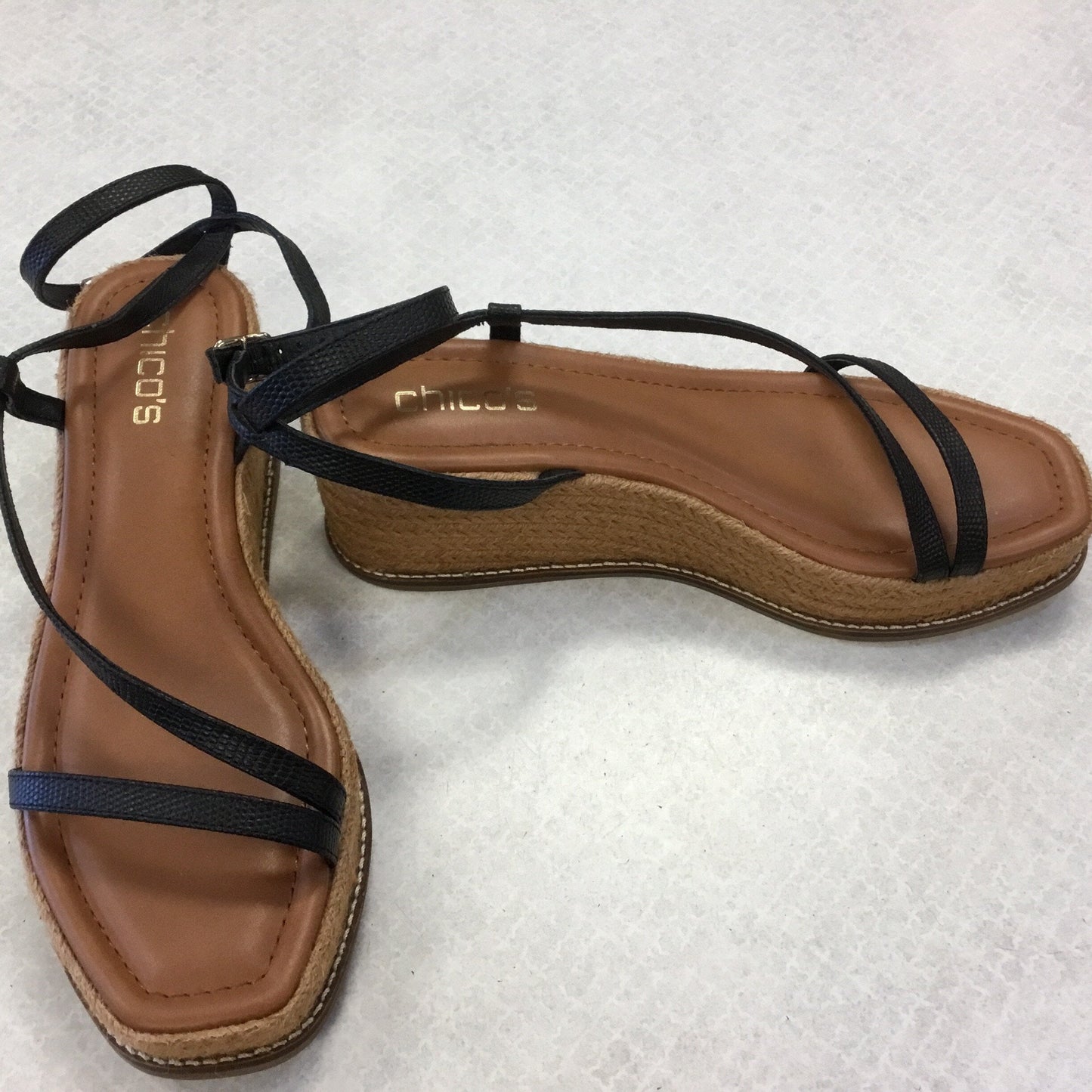 Sandals Heels Wedge By Chicos  Size: 8.5