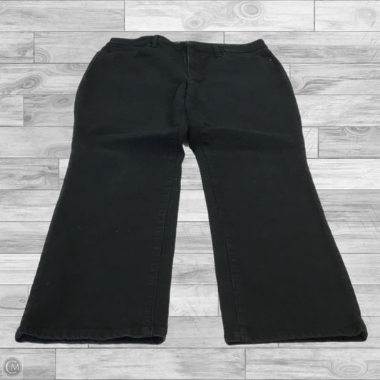 Pants Other By Talbots In Black Denim, Size: 14p