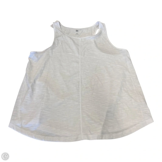 Tank Top By So In White, Size: Xxl