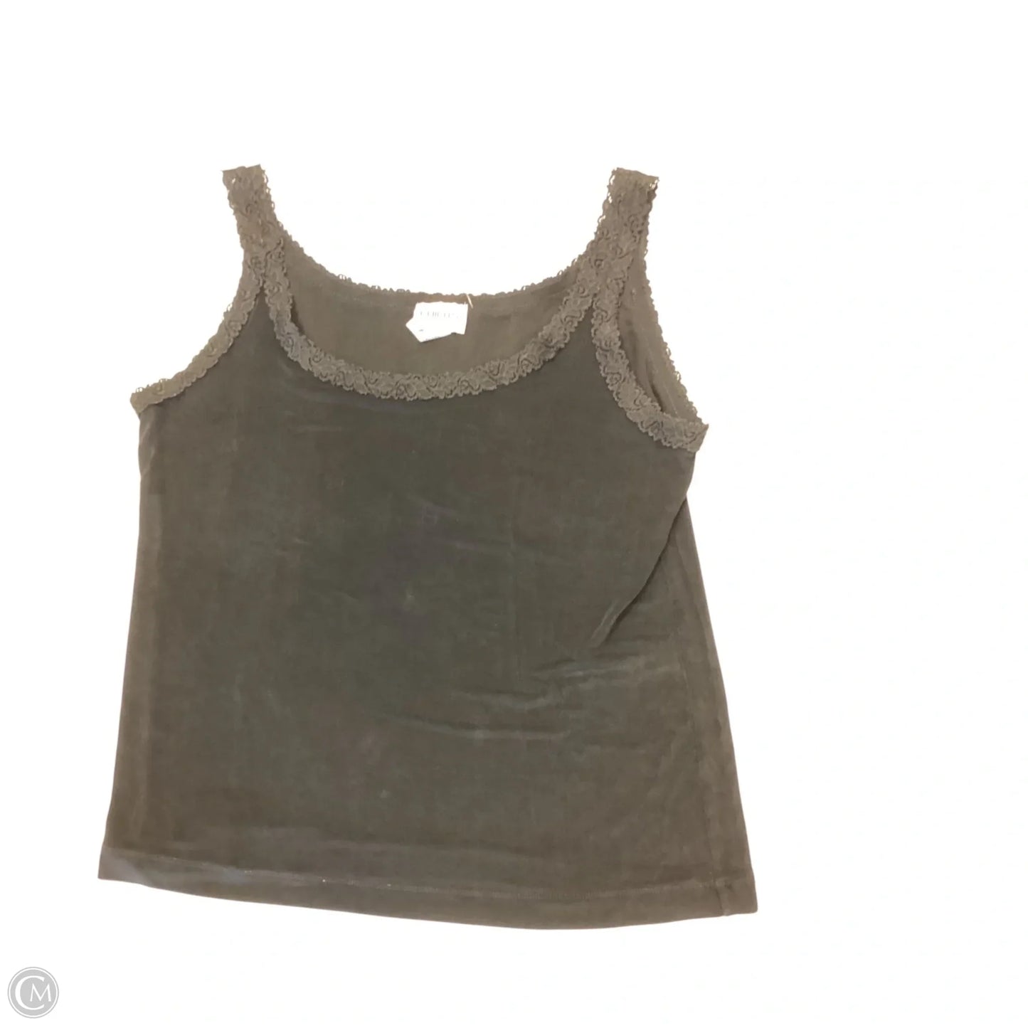 Top Sleeveless By Chicos In Black, Size: 30