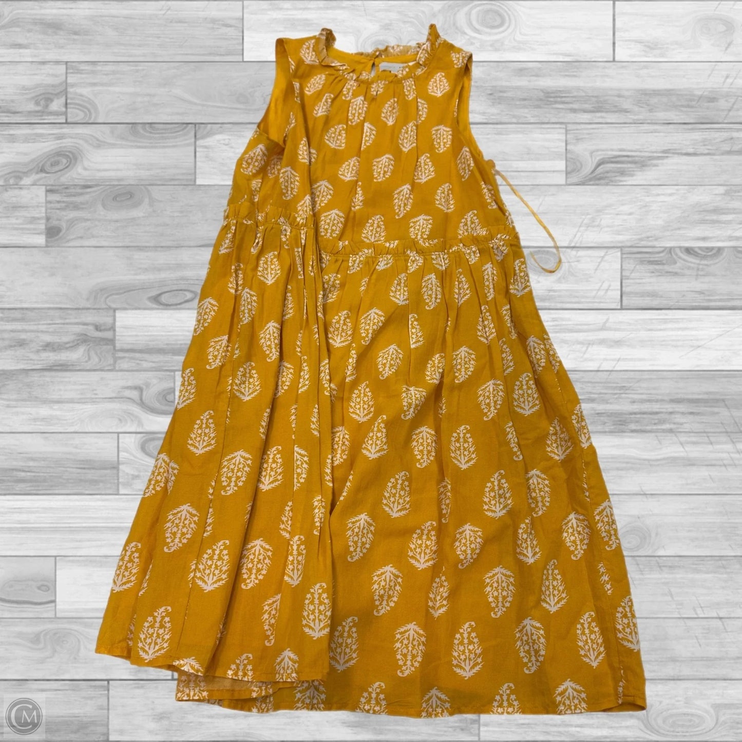 Dress Casual Short By Lucky Brand In Yellow, Size: Xs