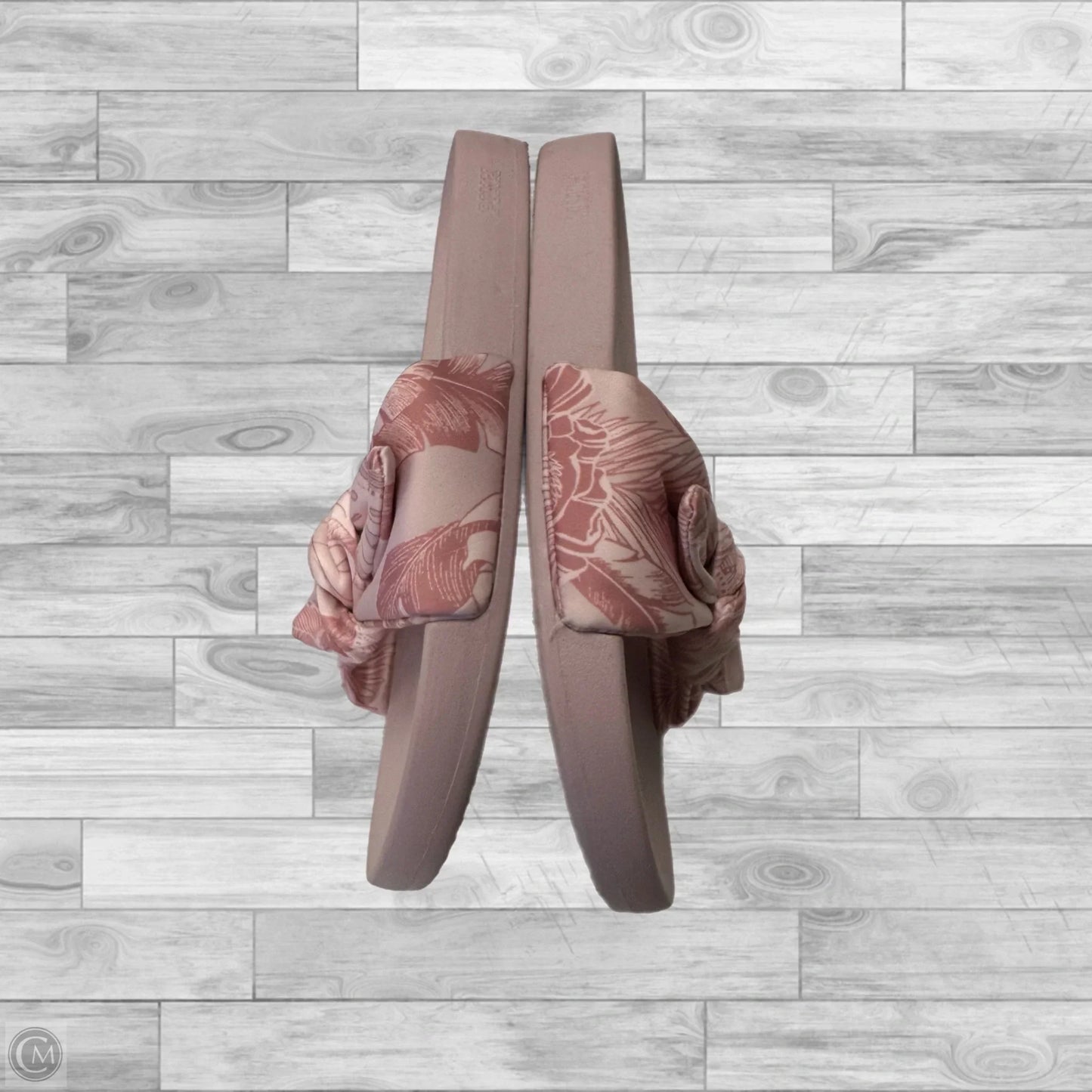 Sandals Flats By Pink In Pink, Size: 10