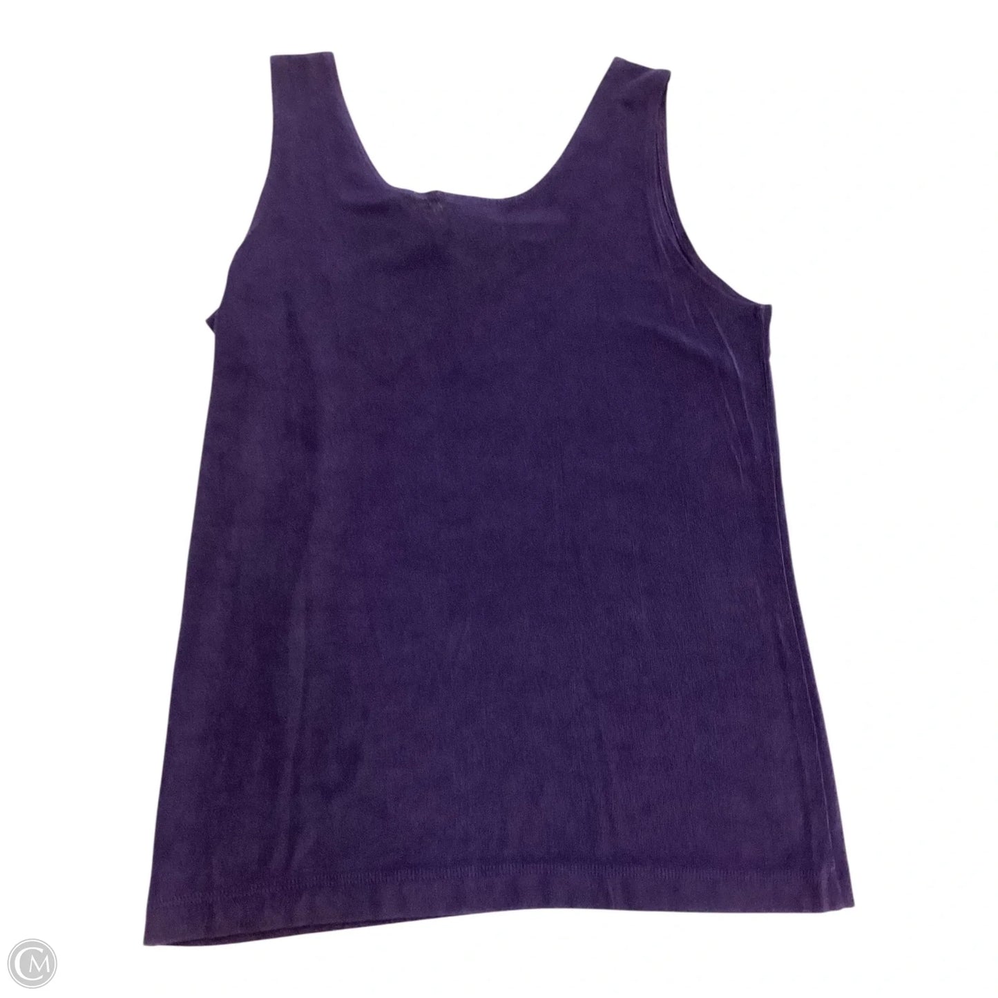 Top Sleeveless By Chicos In Purple, Size: M