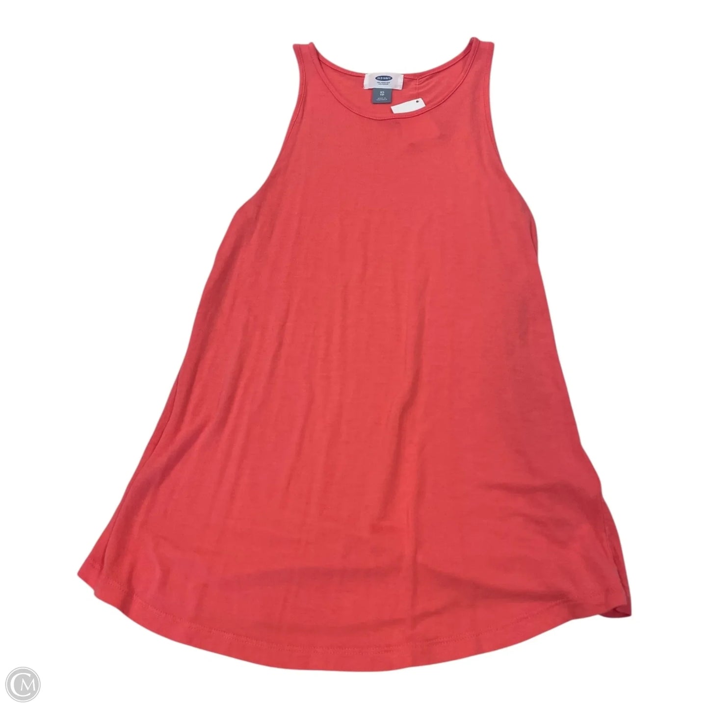 Top Sleeveless Basic By Old Navy In Orange, Size: Xs
