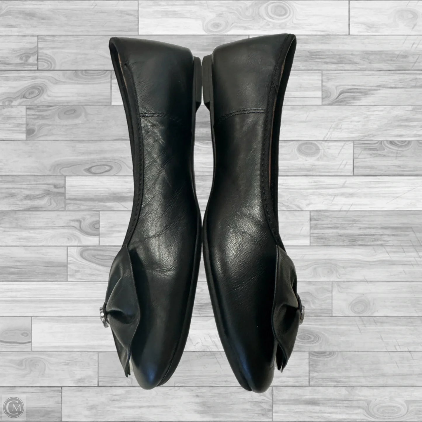 Shoes Flats By Clothes Mentor In Black, Size: 6.5