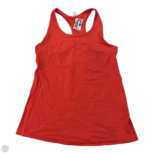 Athletic Tank Top By Gapfit In Coral, Size: S