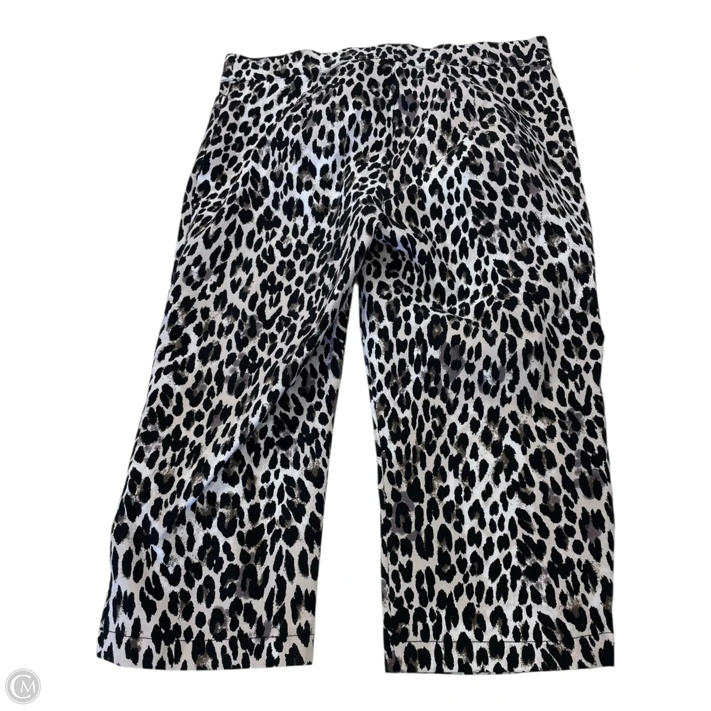 Capris By 89th And Madison In Animal Print, Size: S