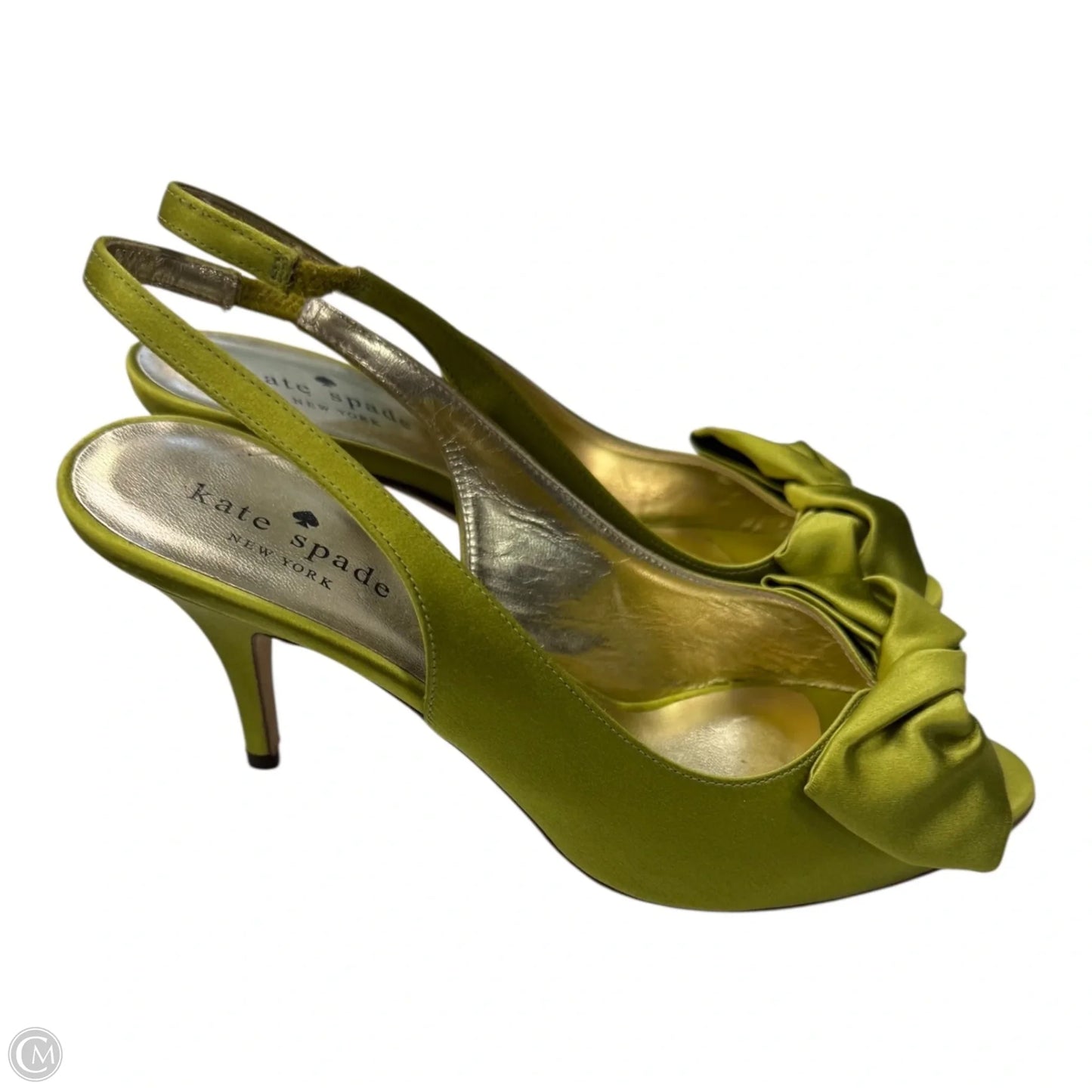 Shoes Designer By Kate Spade In Green, Size: 7