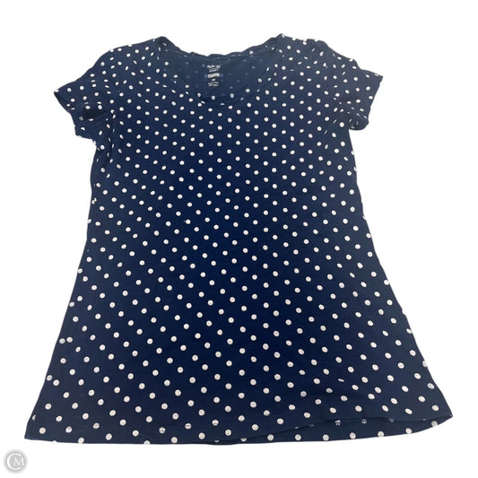 Top Short Sleeve Basic By Style And Co Collection Women In Polkadot Pattern, Size: Sp