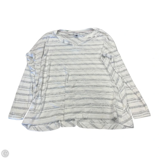 Top Long Sleeve By Cabi In Striped Pattern, Size: S