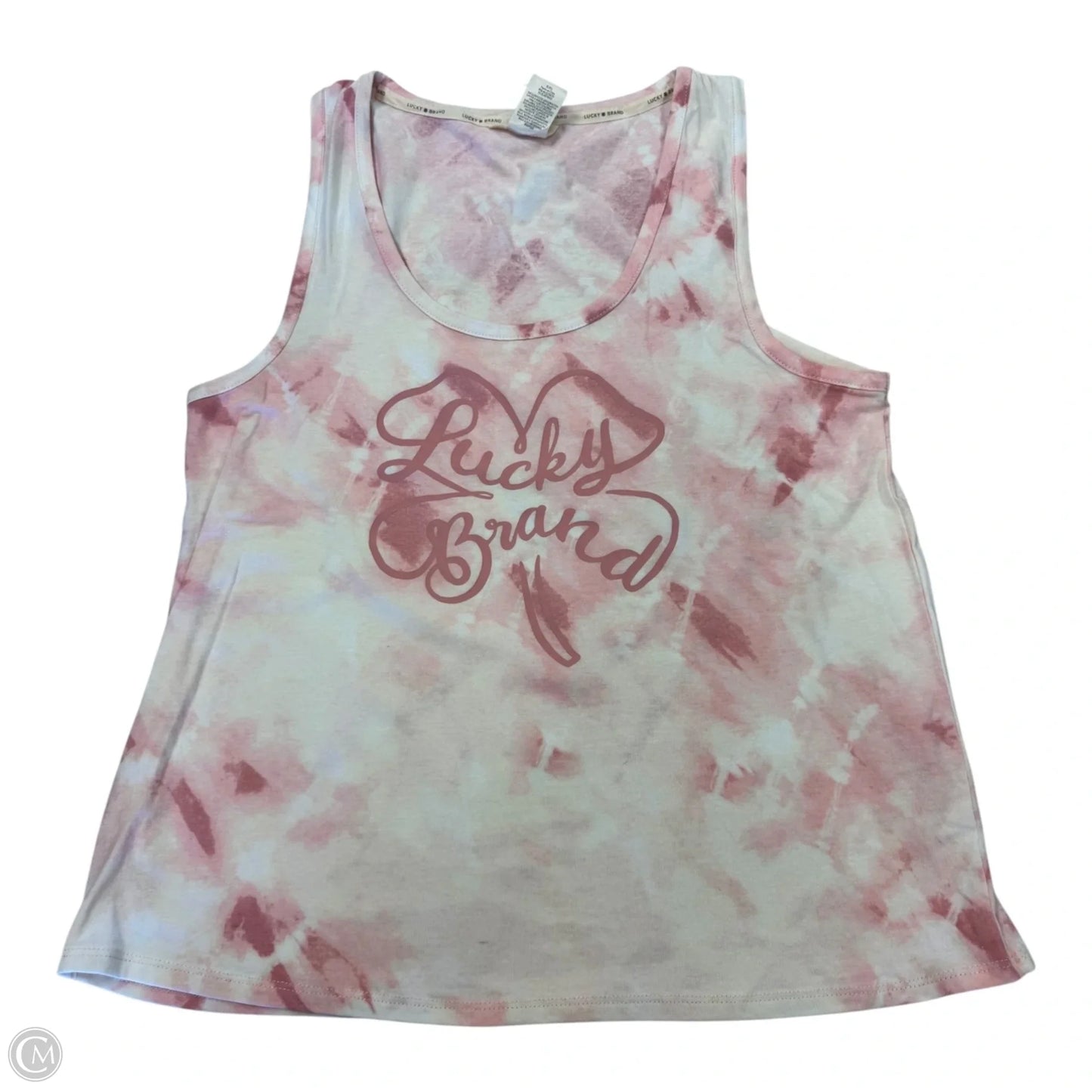 Tank Top By Lucky Brand In Pink, Size: Xl