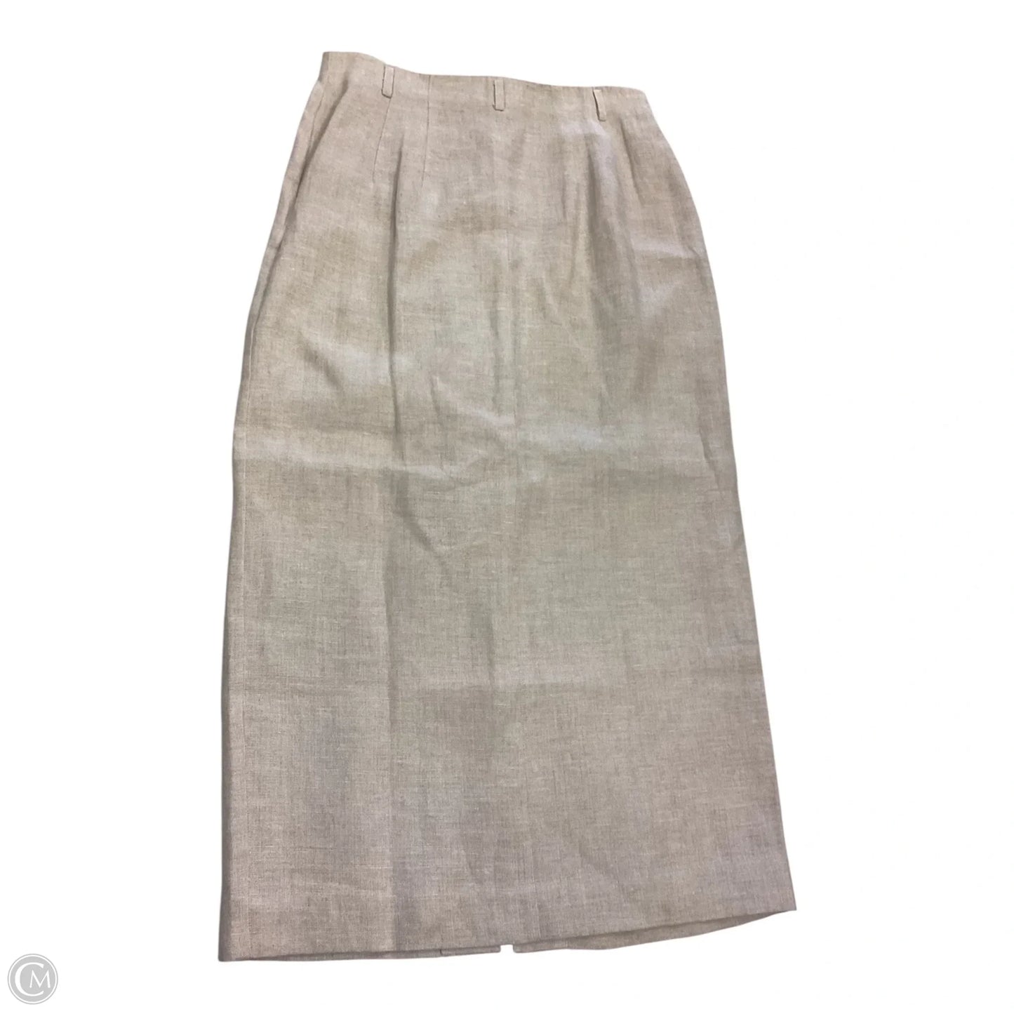 Skirt Maxi By Talbots In Cream, Size: 10