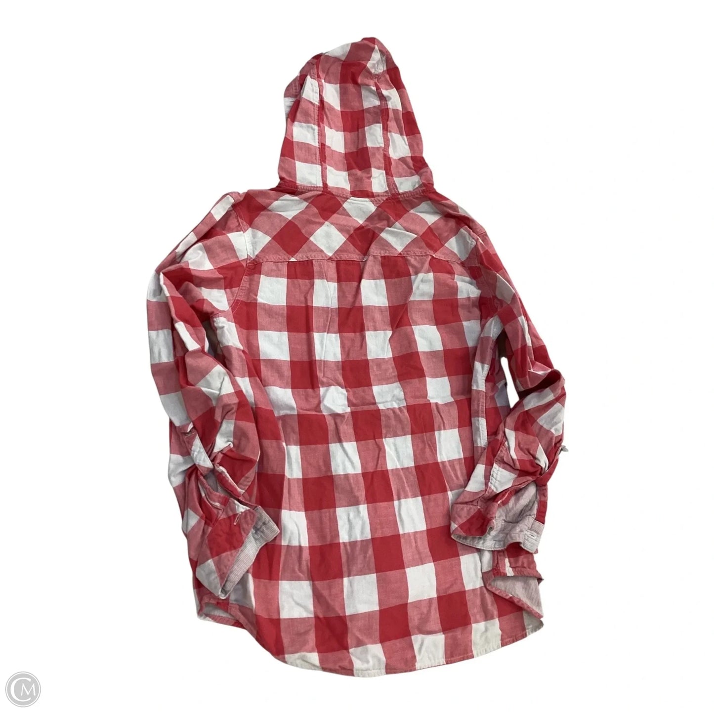 Jacket Shirt By Columbia In Plaid Pattern, Size: L