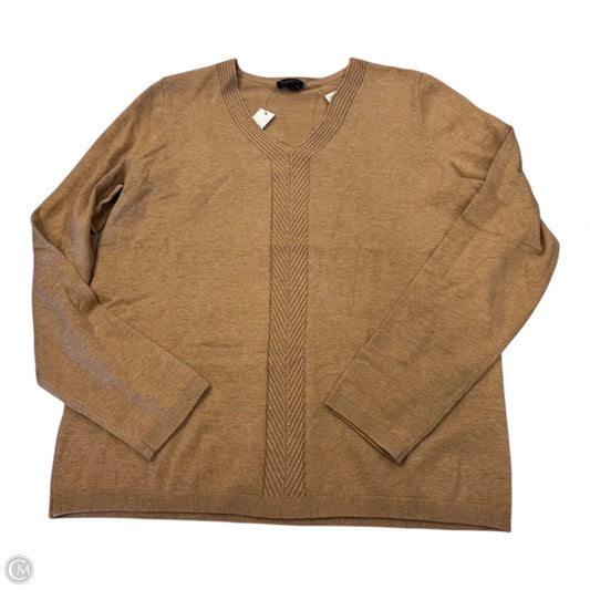Sweater By Talbots In Brown, Size: M