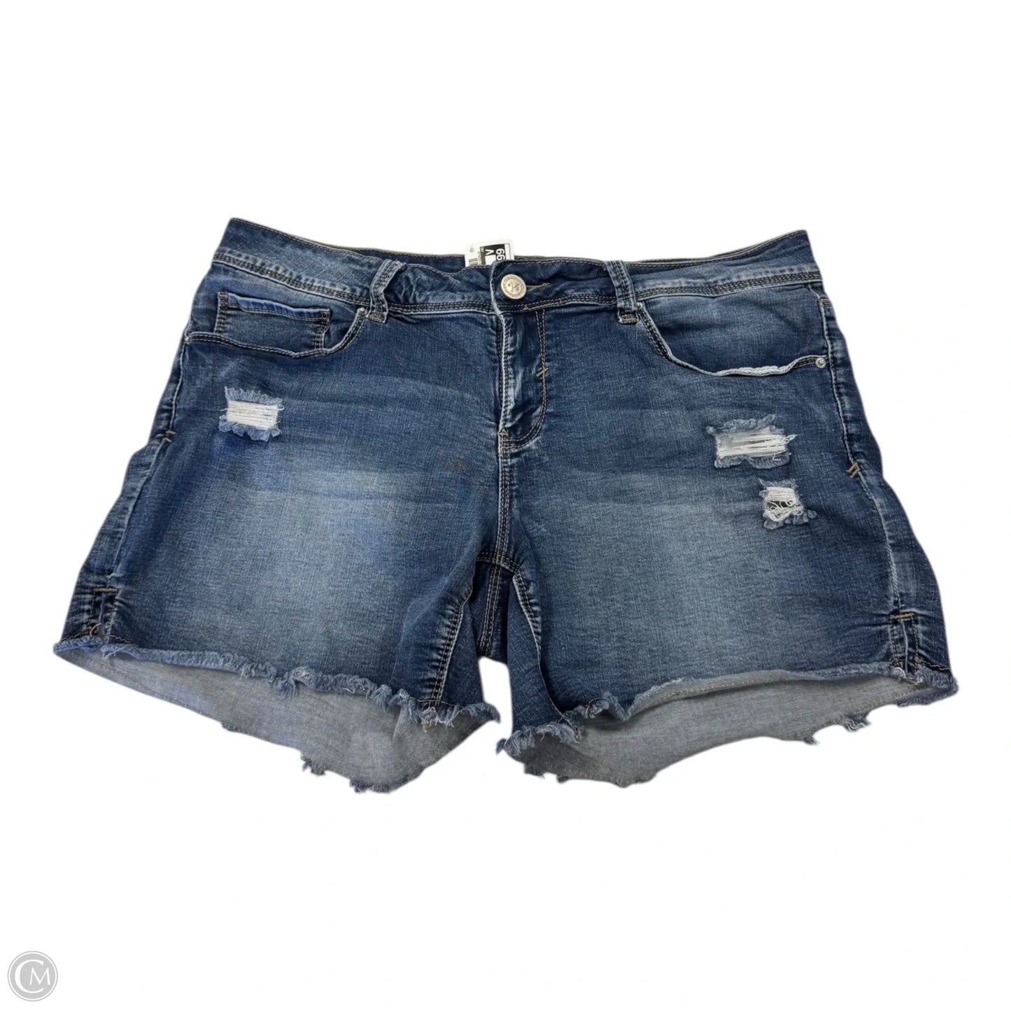 Shorts By Ymi In Blue, Size: 12