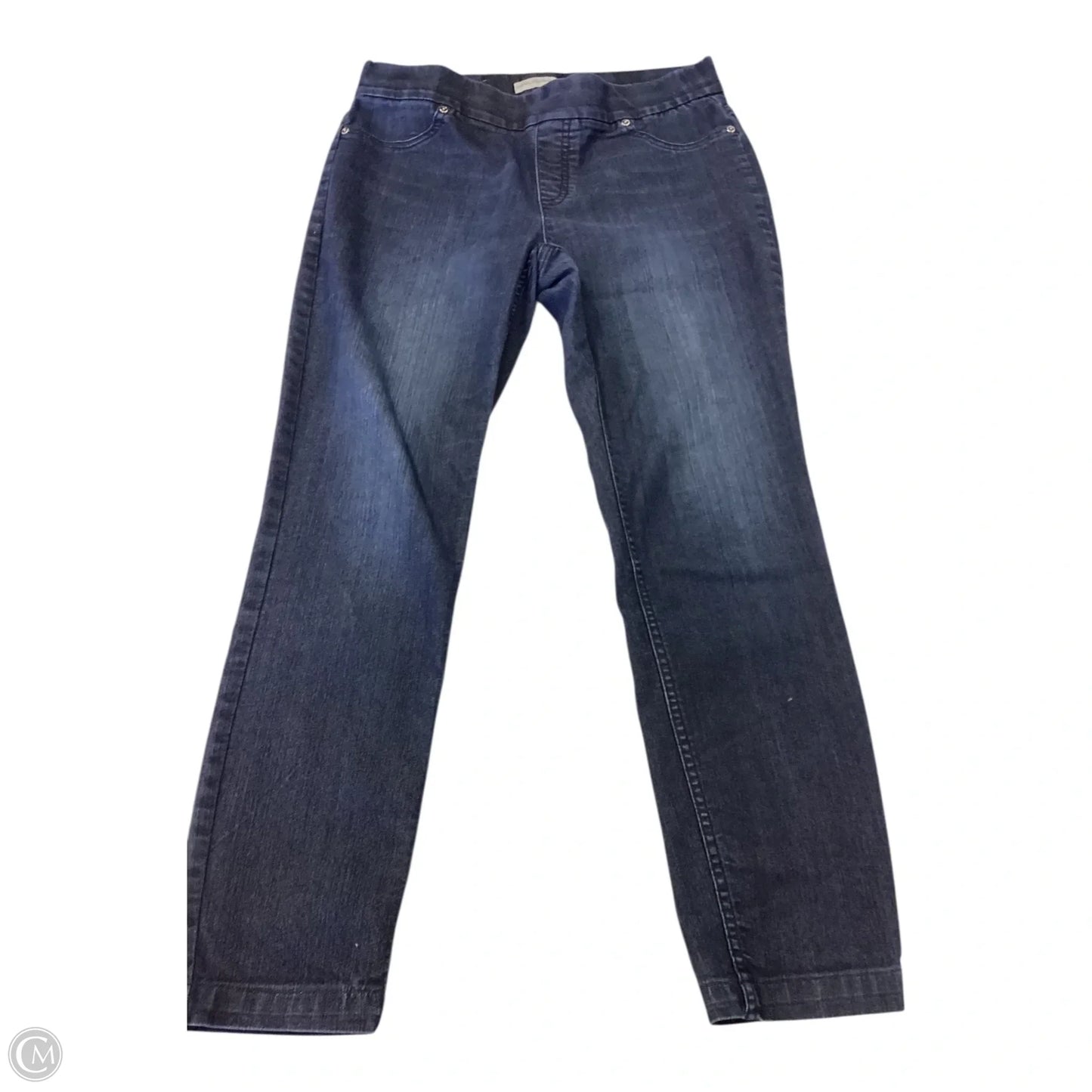 Jeans Skinny By Chicos In Blue, Size: M