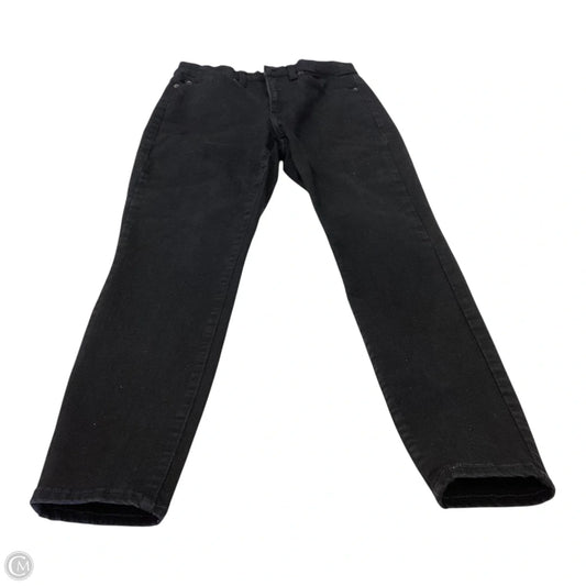 Jeans Skinny By Banana Republic In Black, Size: 6