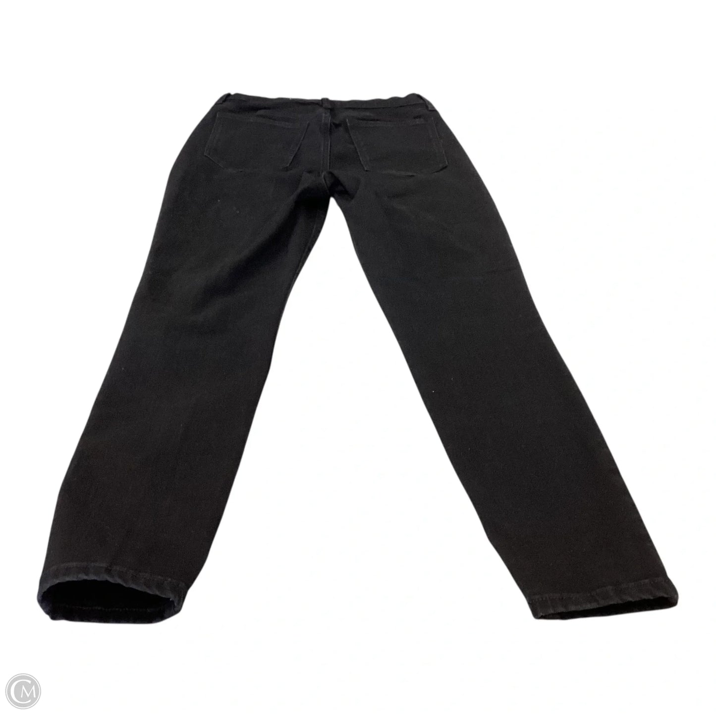 Jeans Skinny By Banana Republic In Black, Size: 6