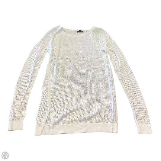 Sweater By Express In White, Size: Xs