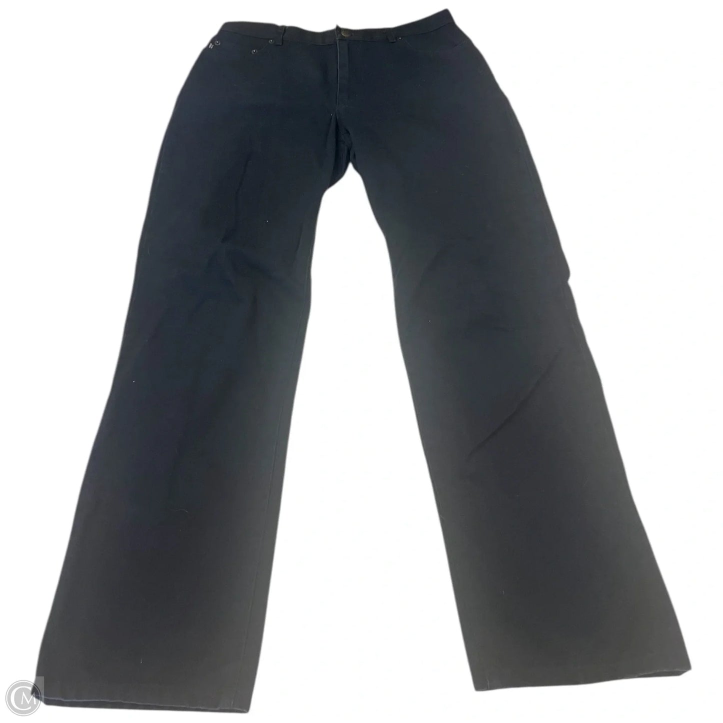Jeans Straight By Lauren By Ralph Lauren In Navy, Size: 8