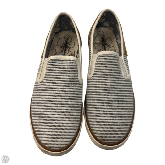 Shoes Flats By Tommy Bahama In Striped Pattern, Size: 8