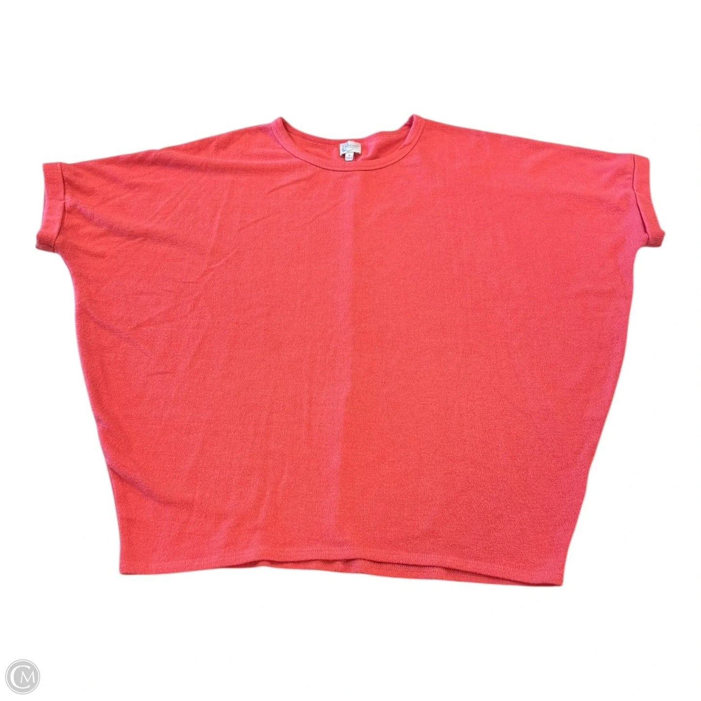 Top Short Sleeve Basic By Blue Rain In Pink, Size: S