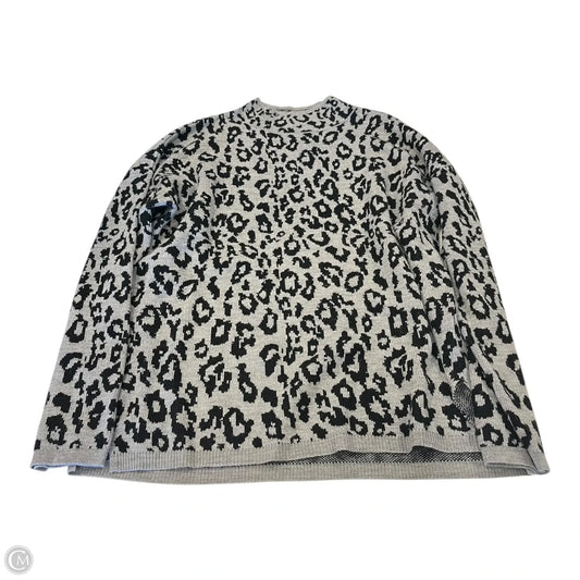 Sweater By Philosophy In Animal Print, Size: Xl