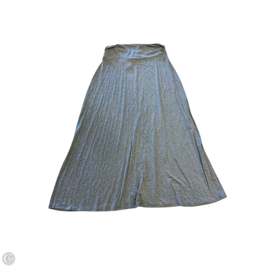 Skirt Maxi By Merona In Grey, Size: Xl