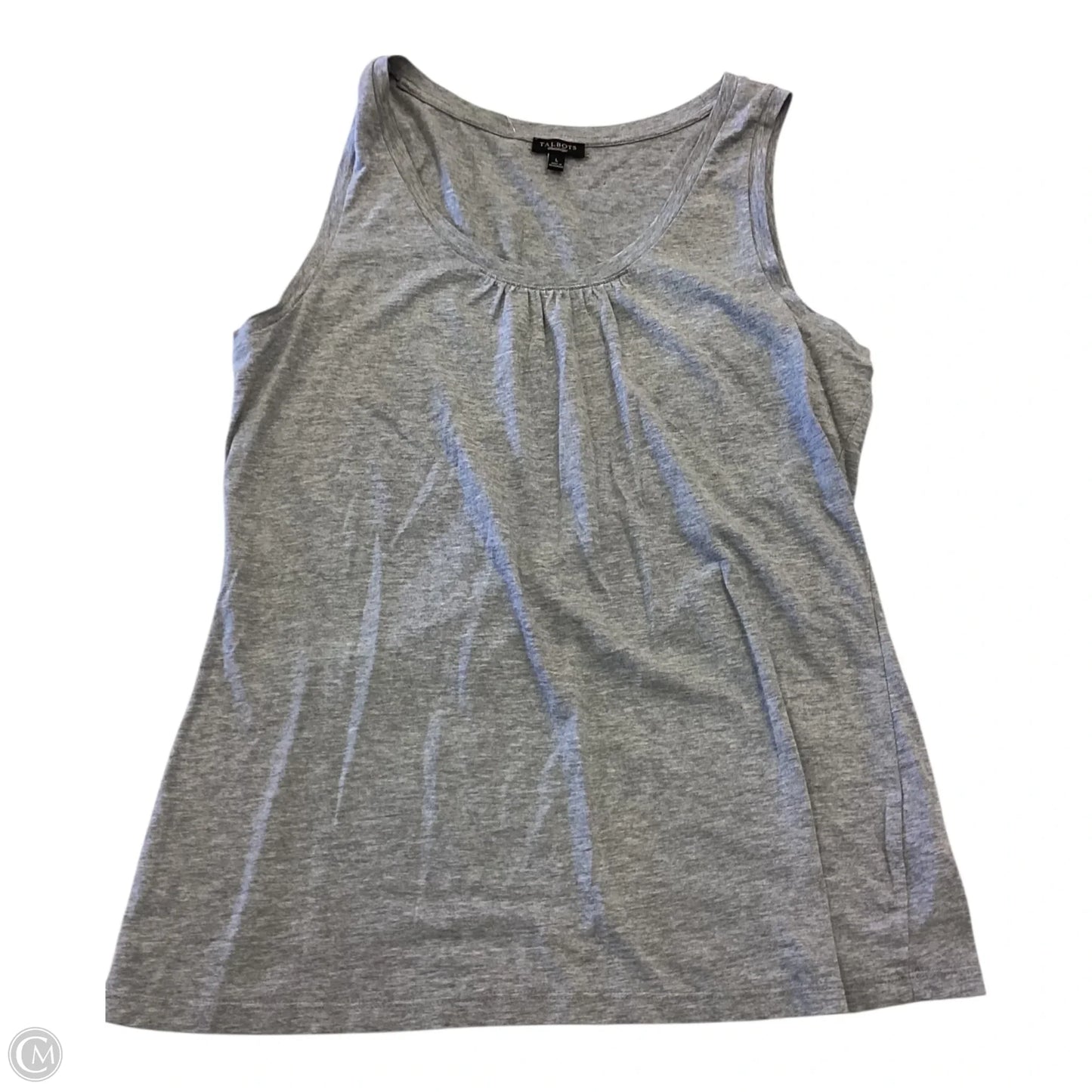 Tank Top By Talbots In Grey, Size: L
