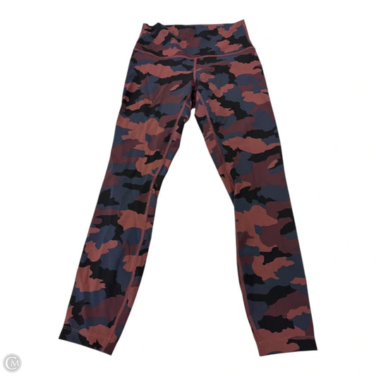 Pants Leggings By Lululemon In Camouflage Print, Size: 6