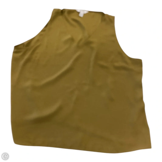 Top Sleeveless By Nine West In Green, Size: Xxl