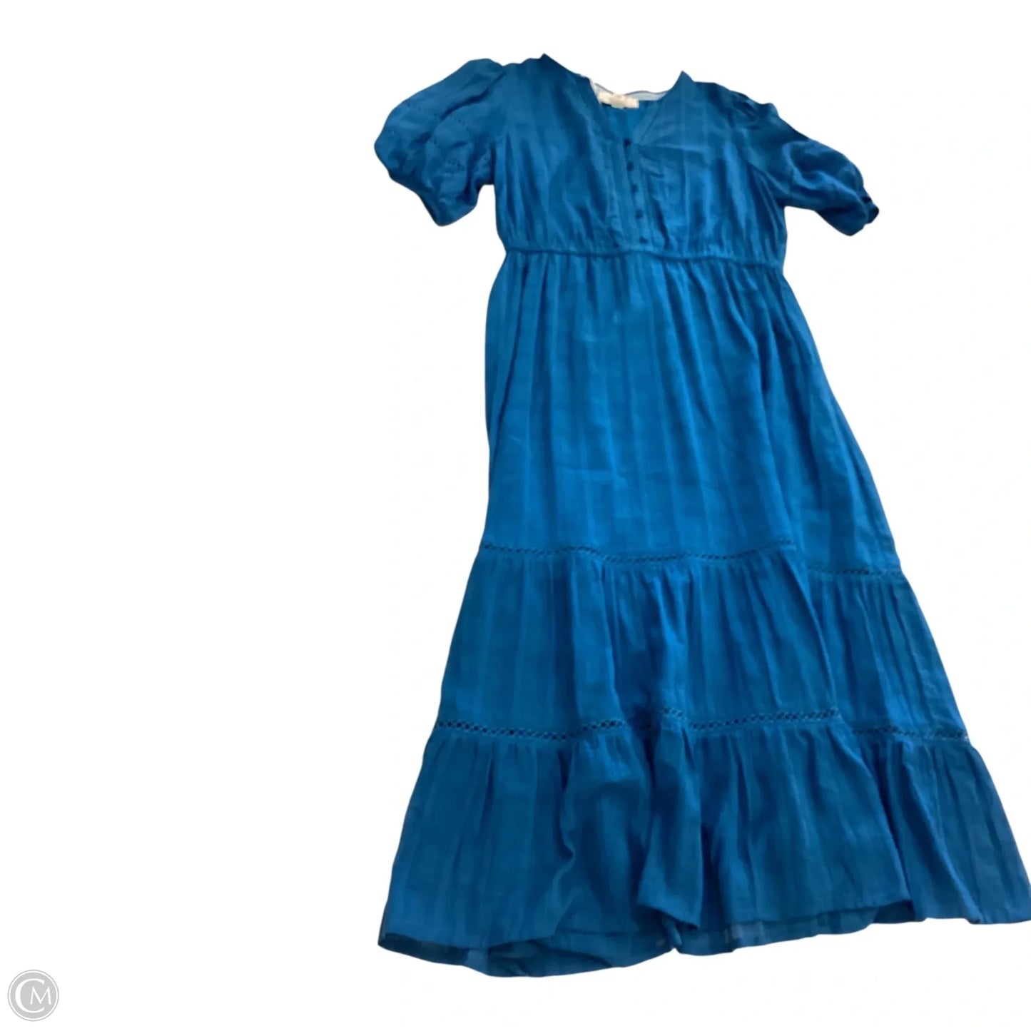 Dress Casual Maxi By Nurture In Blue, Size: L