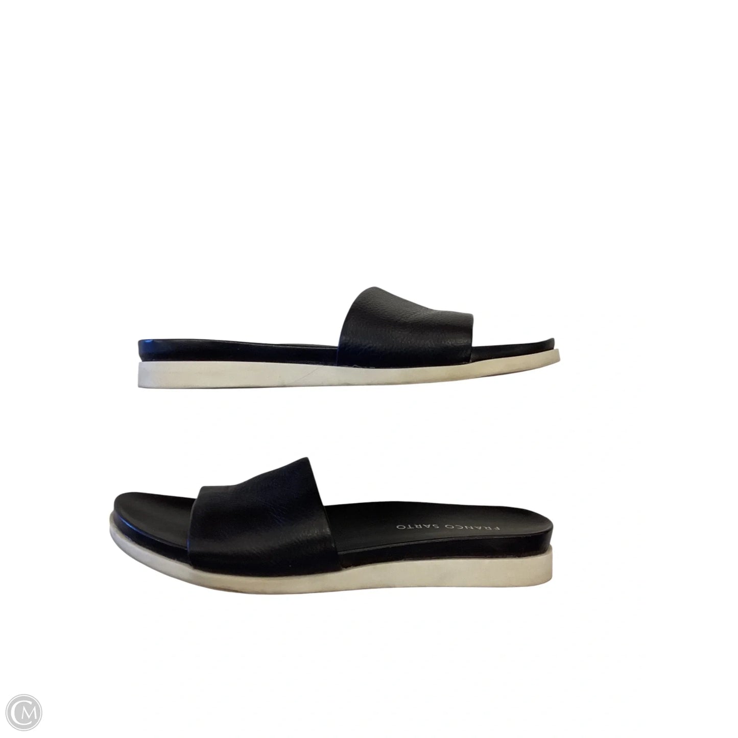 Sandals Flats By Franco Sarto In Black, Size: 7.5