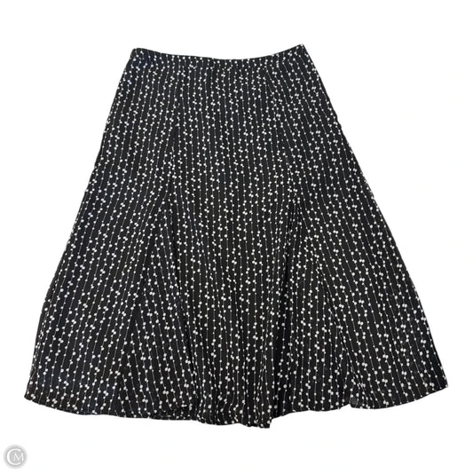 Skirt Maxi By Clothes Mentor In Black & White, Size: 14