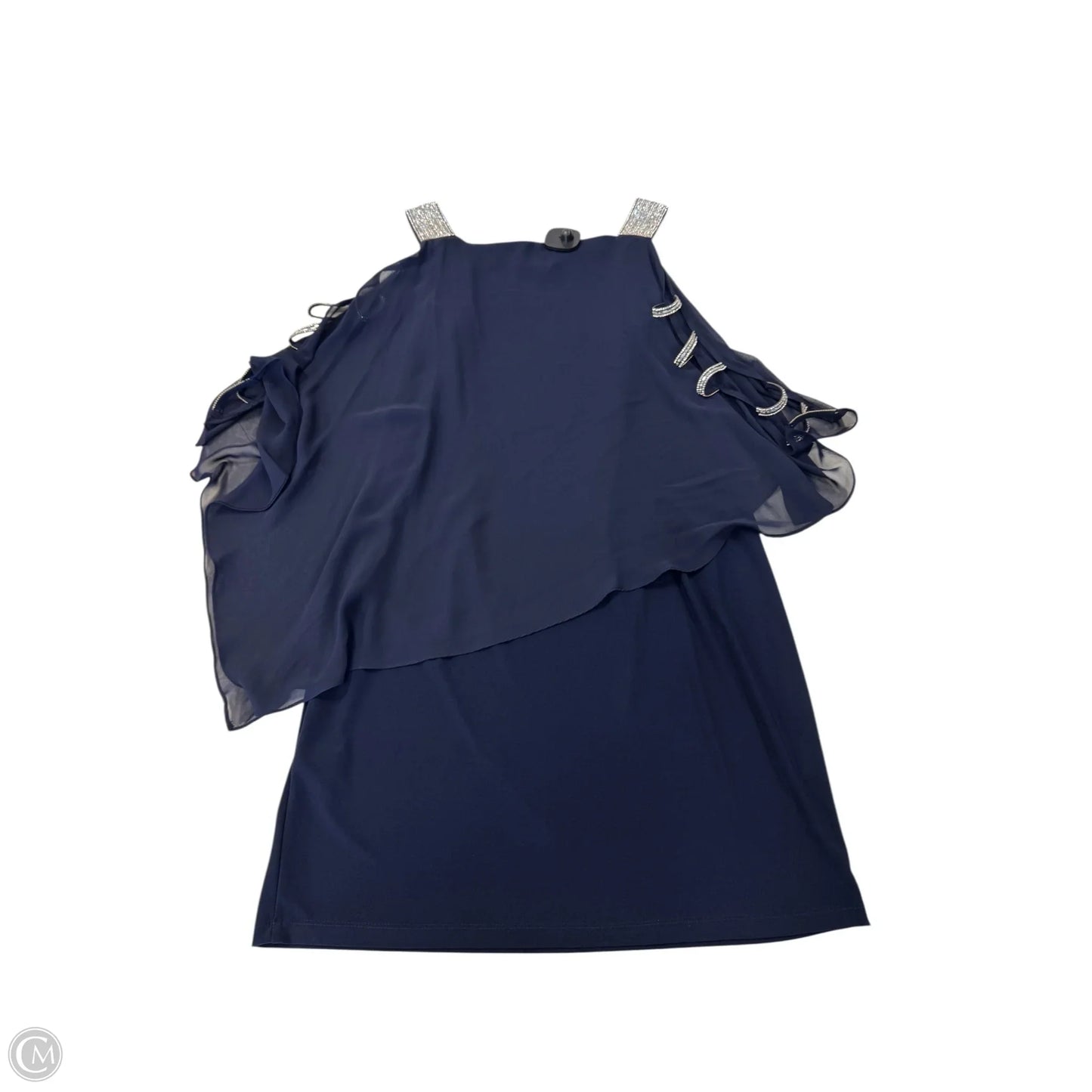 Dress Casual Short By Msk In Navy, Size: M