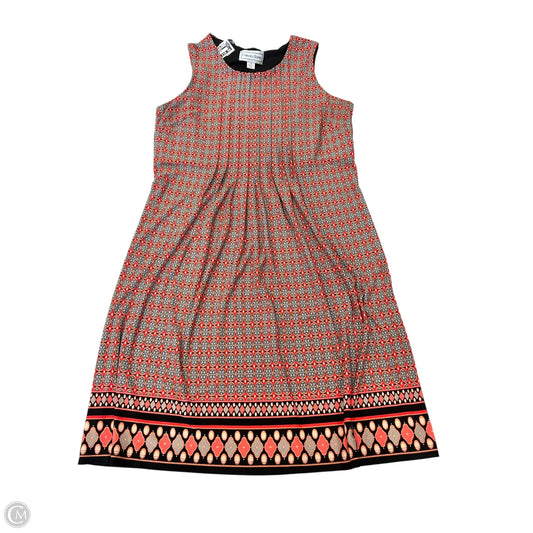 Dress Casual Short By Clothes Mentor In Orange, Size: 14