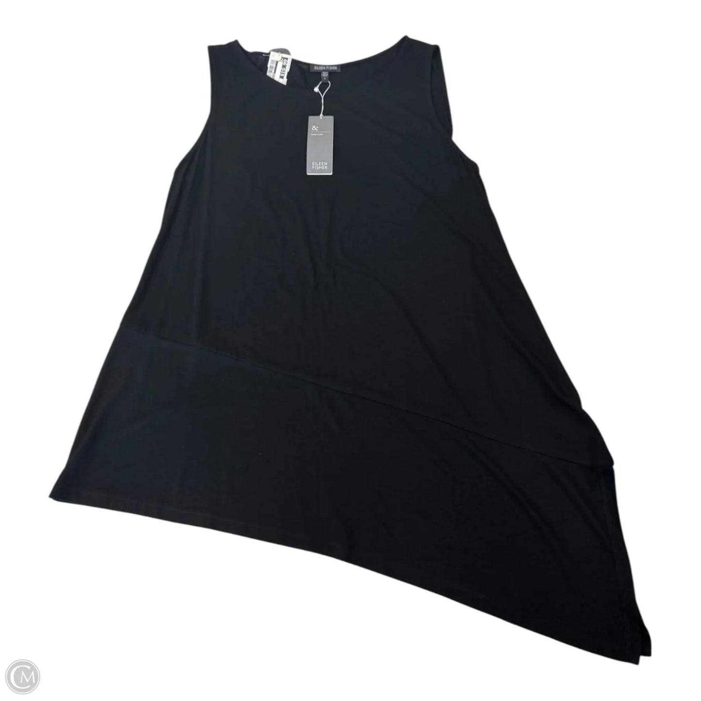 Tank Top By Eileen Fisher In Black, Size: L