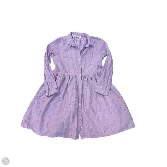 Dress Casual Short By J. Crew In Purple, Size: M