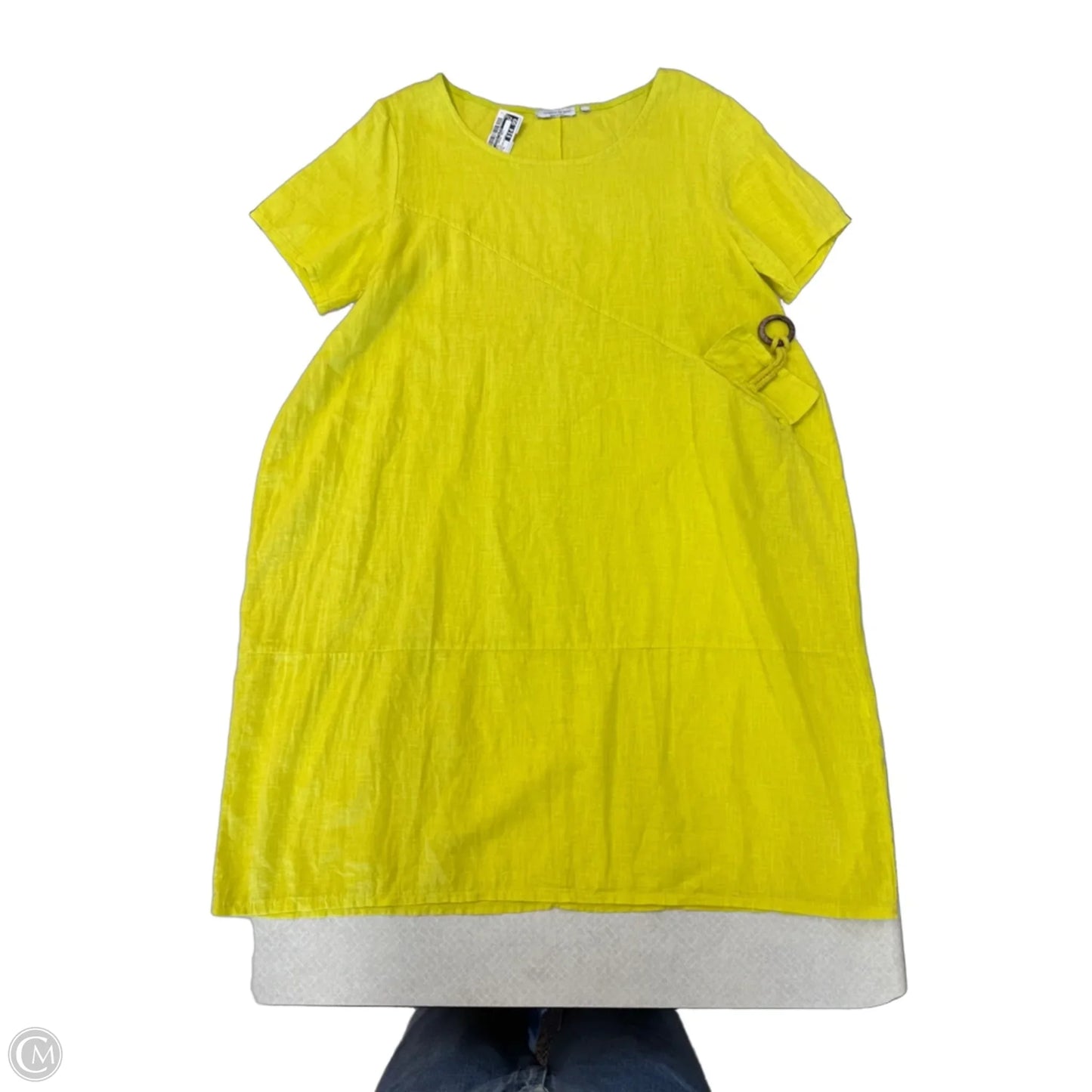 Dress Casual Maxi By Clothes Mentor In Yellow, Size: Xl