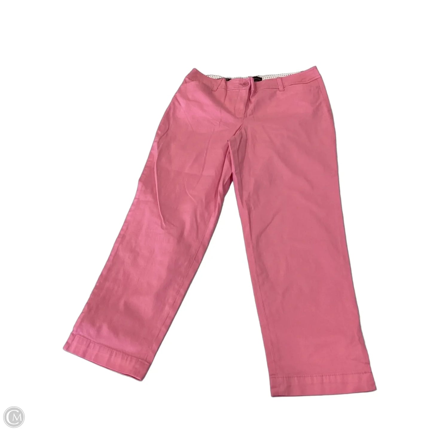 Pants Cropped By Talbots In Pink, Size: 8